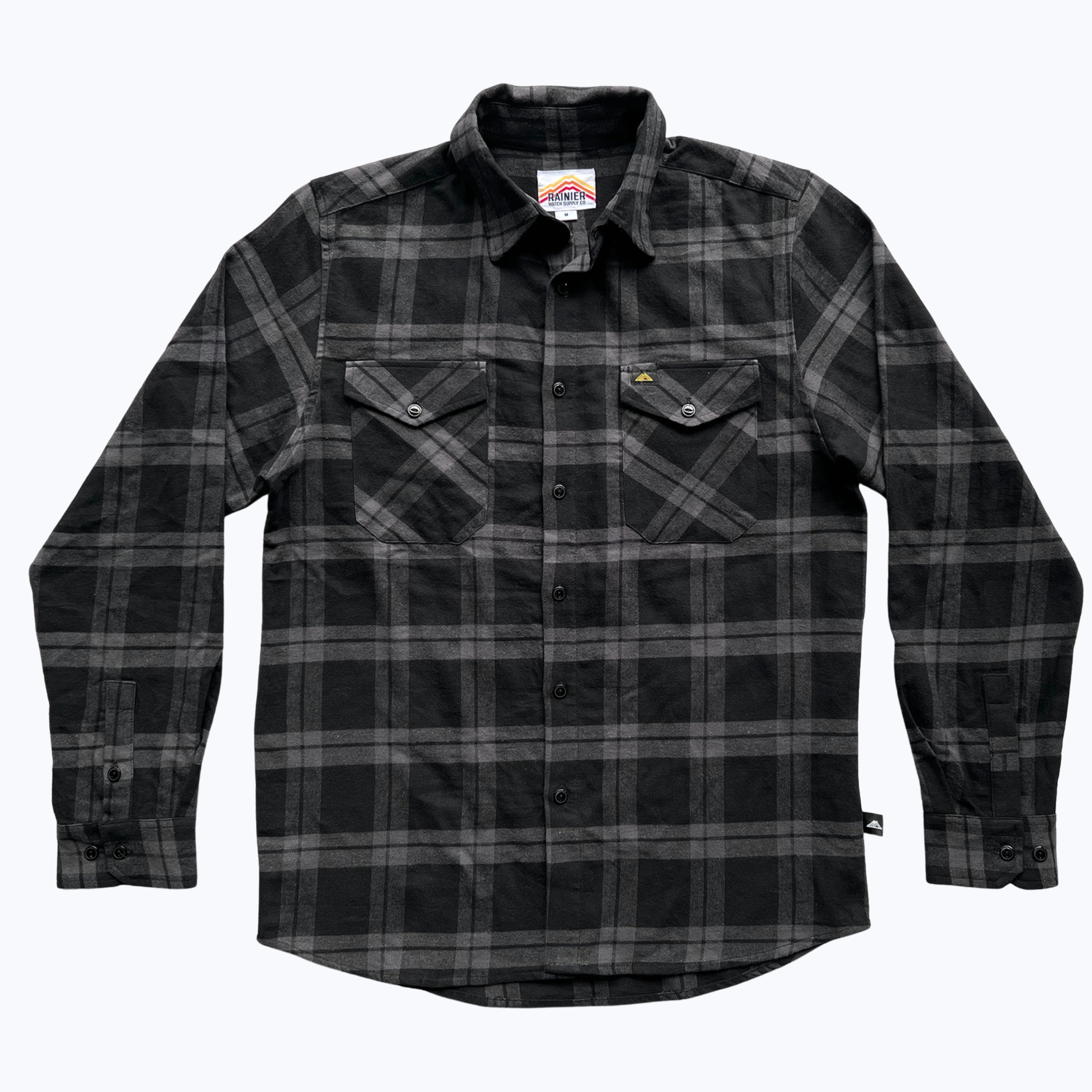 Bogachiel Flannel - Midnight Plaid (Organic Cotton Hemp)