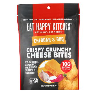3-pack or 12-pack Cheddar & BBQ Crispy Cheese Bites (2oz)