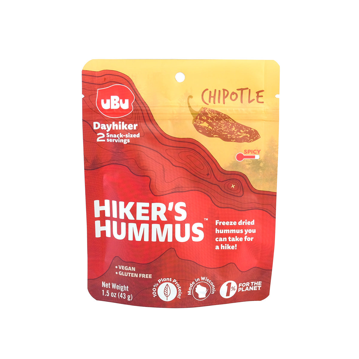 uBu Hiker's Hummus (4-pack)