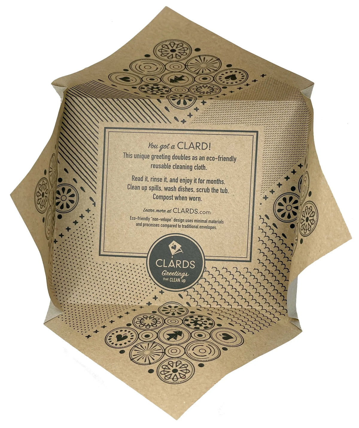 Turn Clean You Clean Up Nice | Eco Greetings turn Cleaning Cloths | Soak iT Up Cl ...