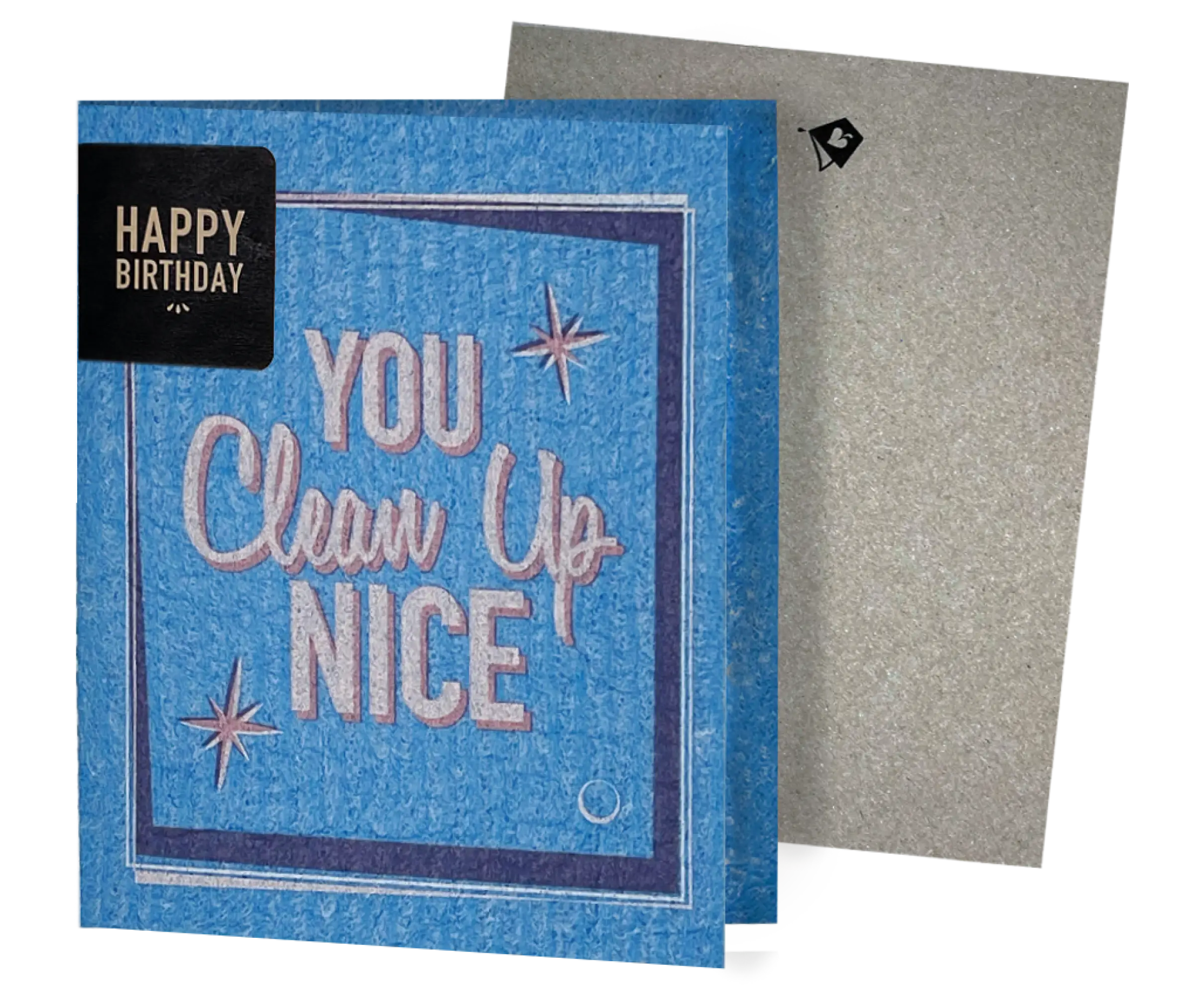 You Clean Up Nice—Soak iT Up Clards—Greetings turn into cleaning cloths