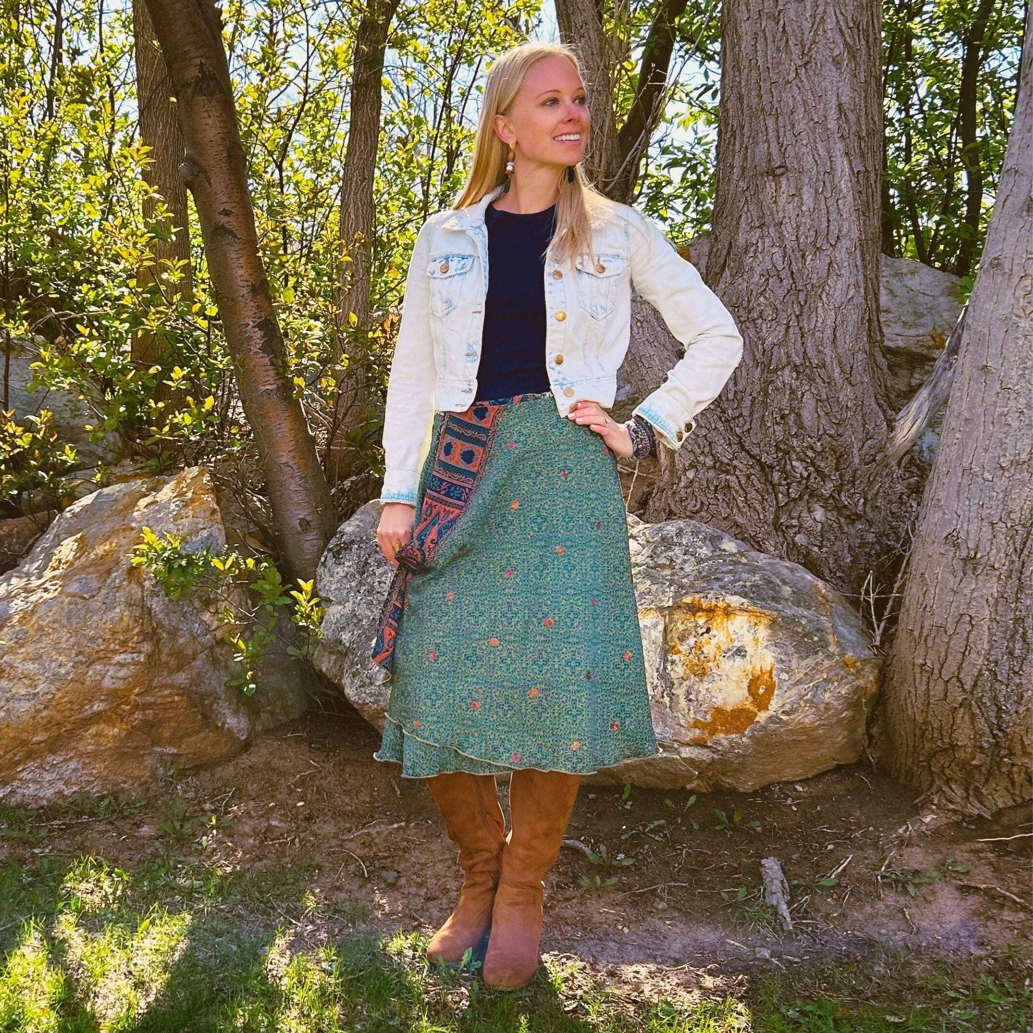 Made With Love: The Original Saree Wrap Skirt