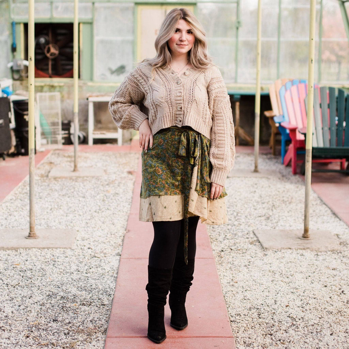 The Original Sari Wrap Skirt