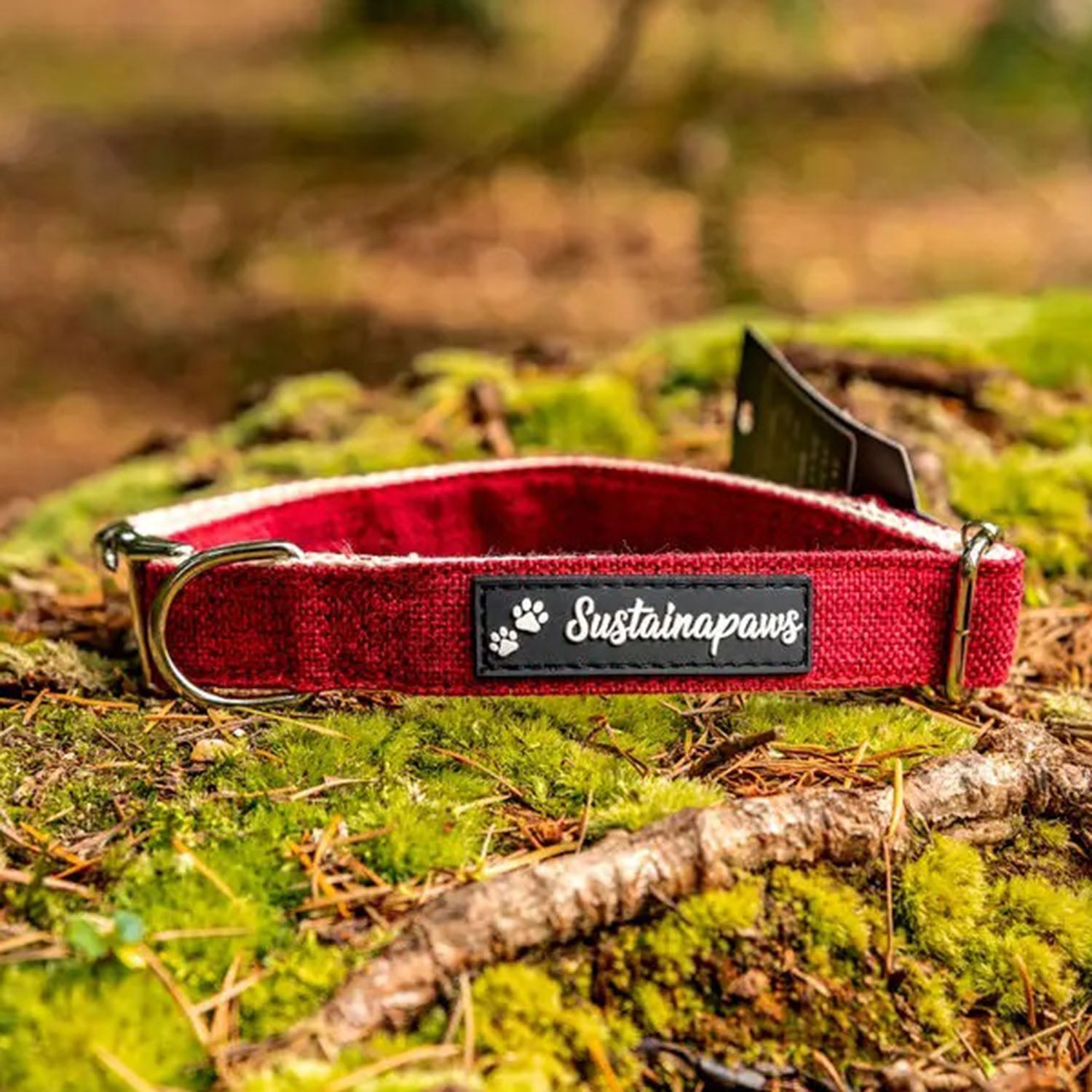 Hemp & Organic Cotton Eco Dog Collar - Medium