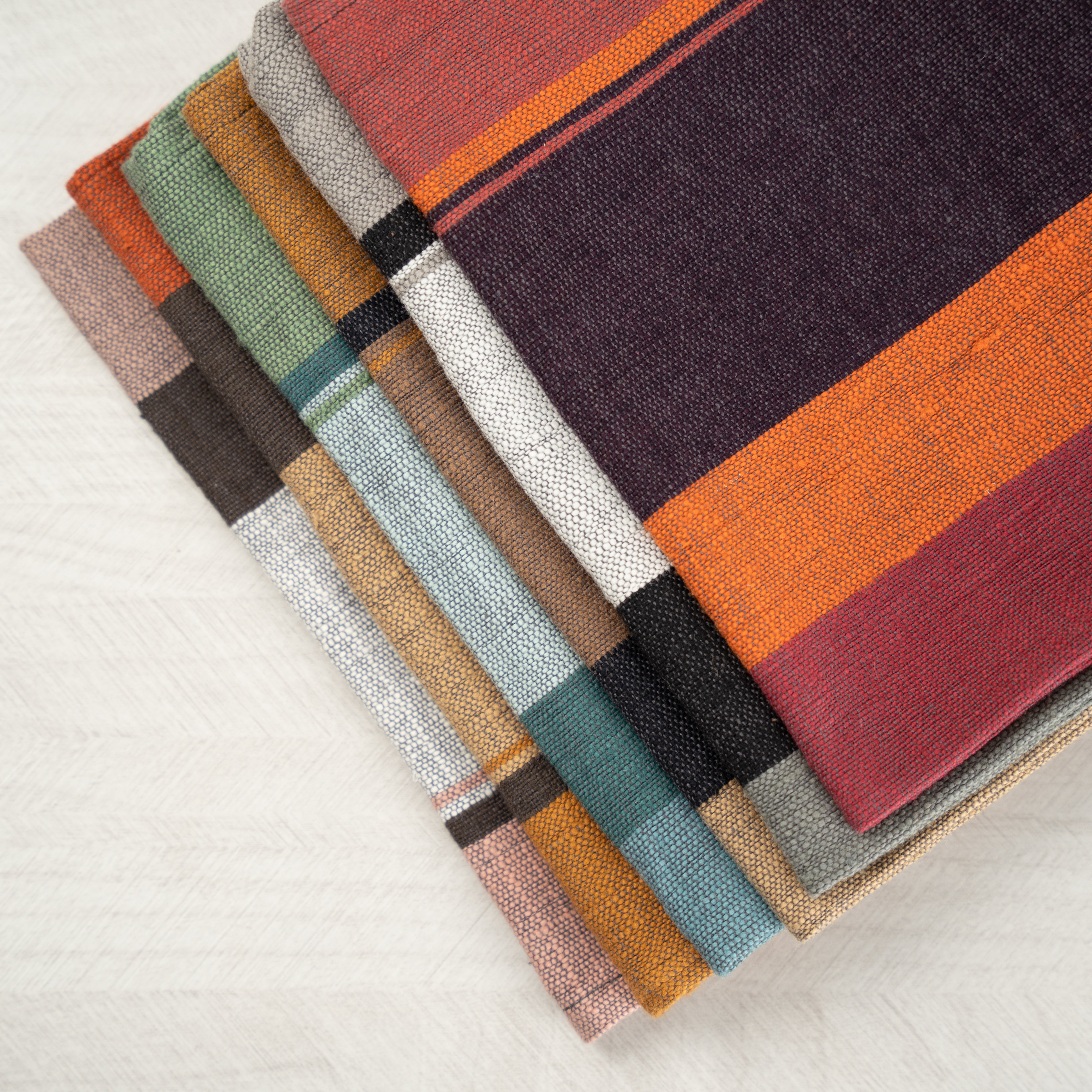 Dalol Handwoven Ethiopian Cotton Napkins | Set of 2