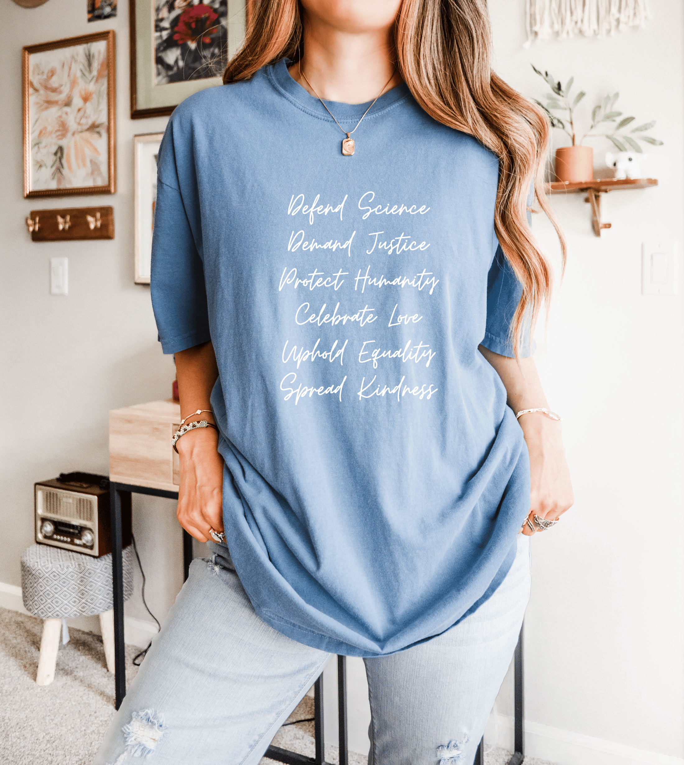 Progressive Activist Shirt | Equality & Kindness Graphic Tee