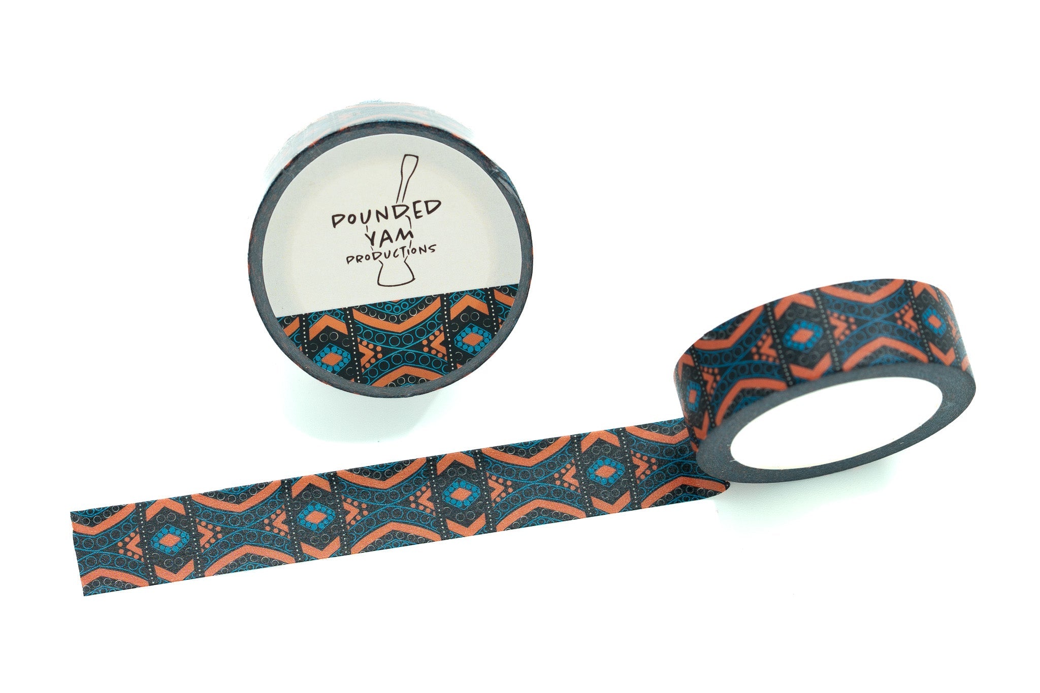 African Print Washi Tape - Diamonds (Ankara)