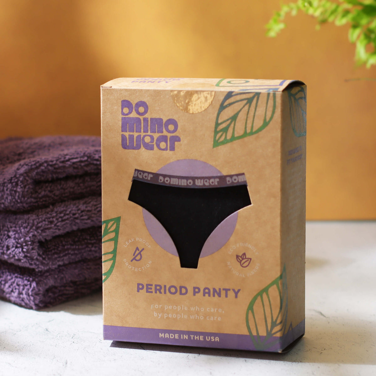 DominoWear Period Underwear | Moderate Absorbency | Made in USA