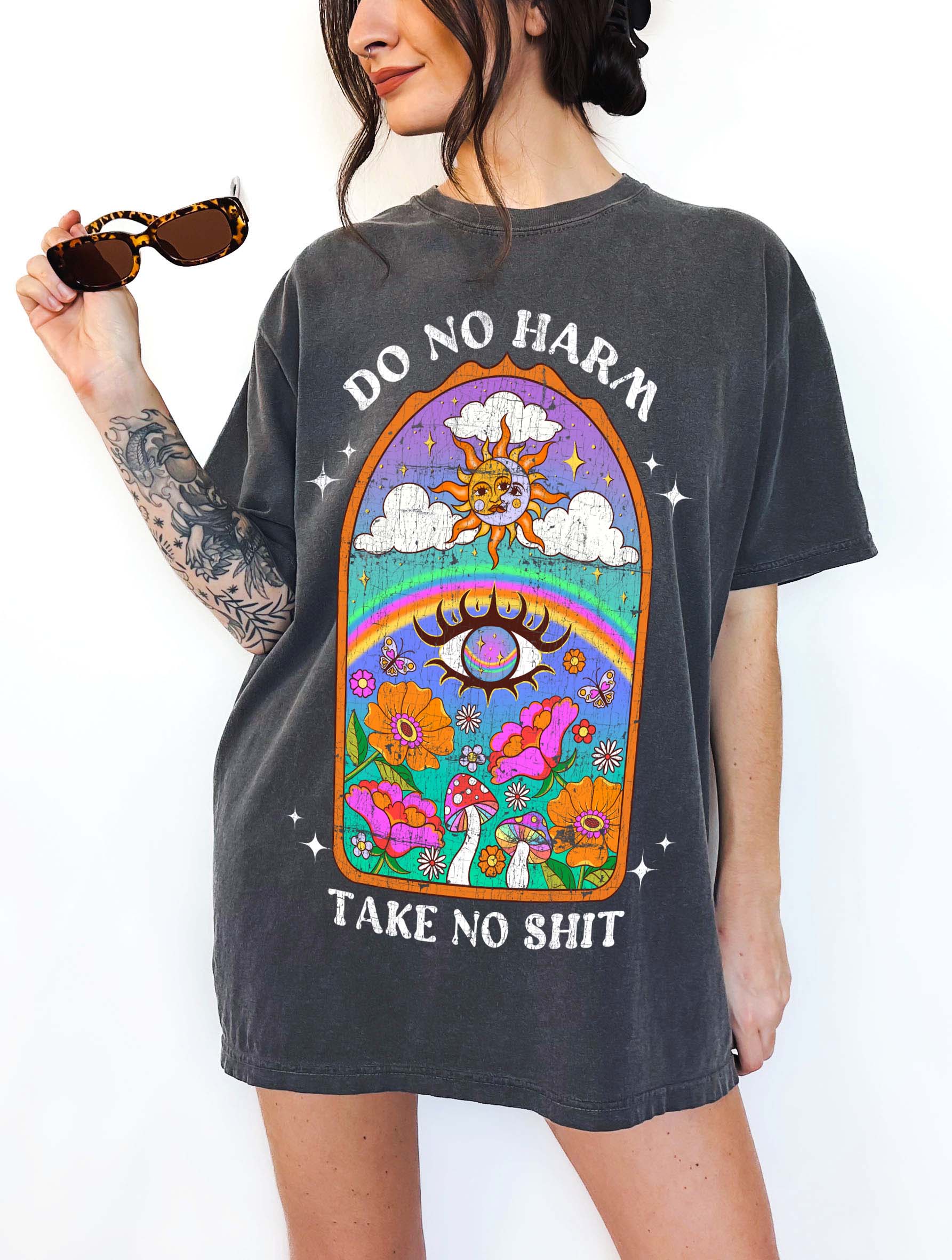Do No Harm Take No Shit Tee
