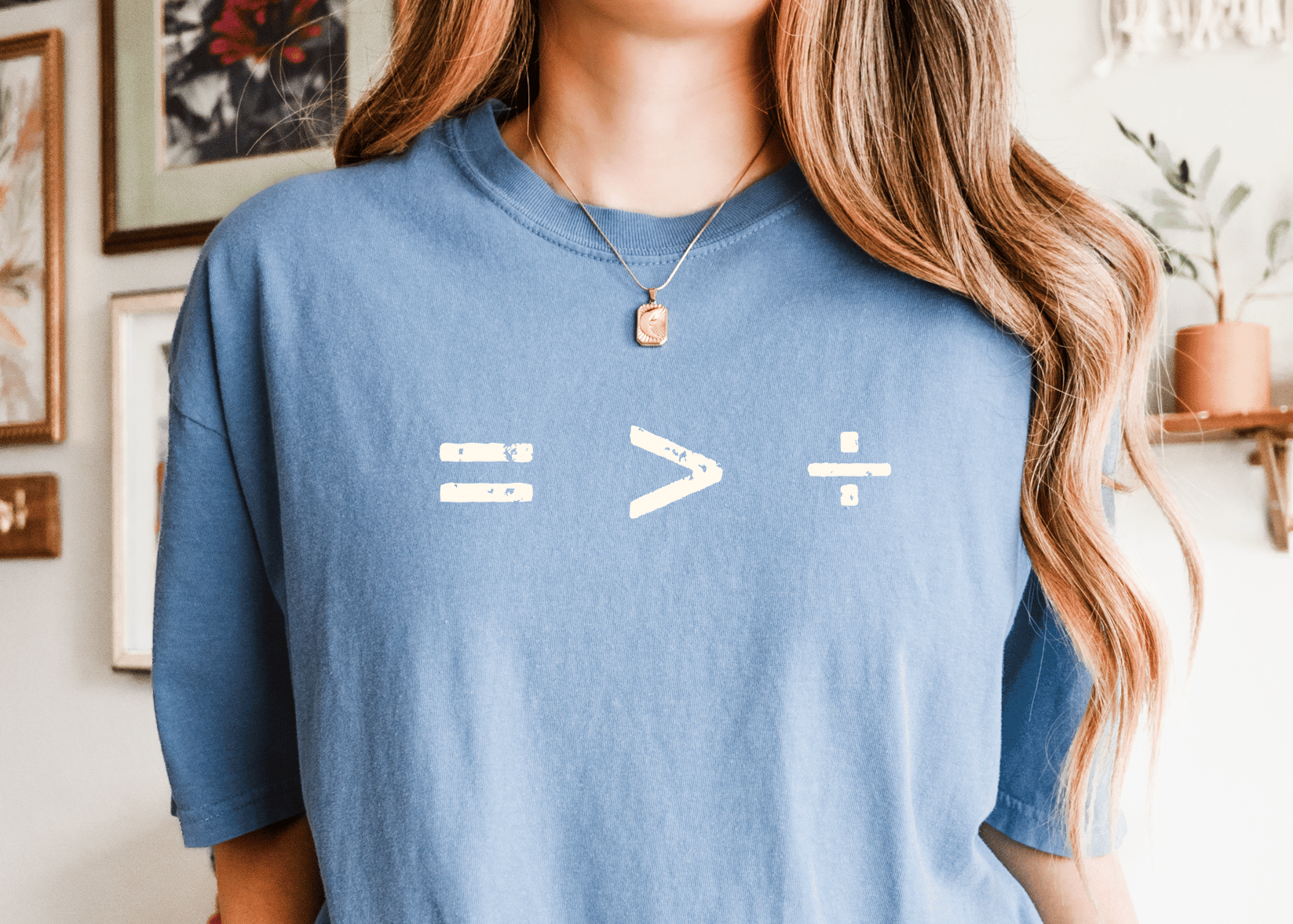 Equality Is Greater Than Division Graphic Tee, Social Justice Shirt