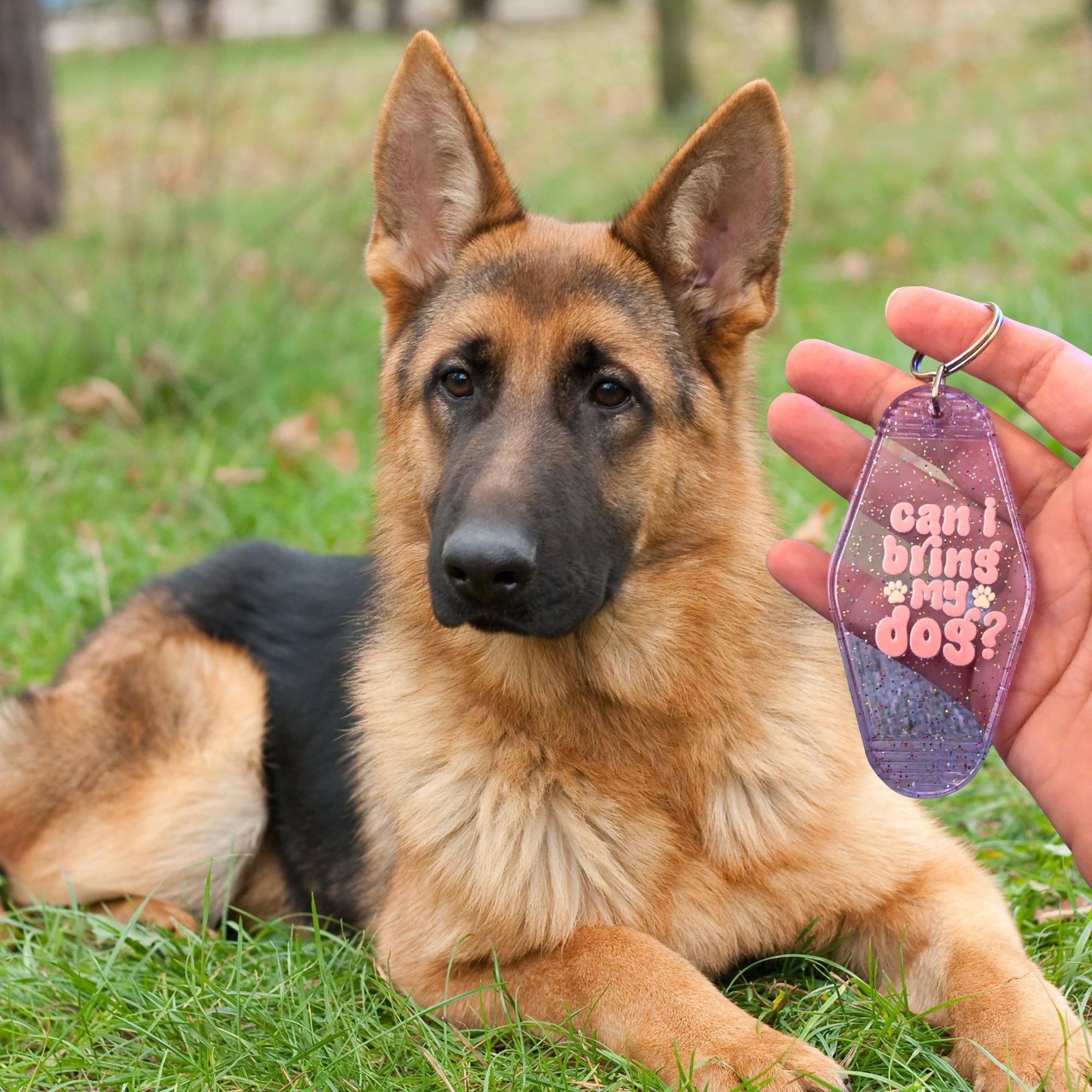 Keychain Hotel/motel dog lover dog mom dog dad