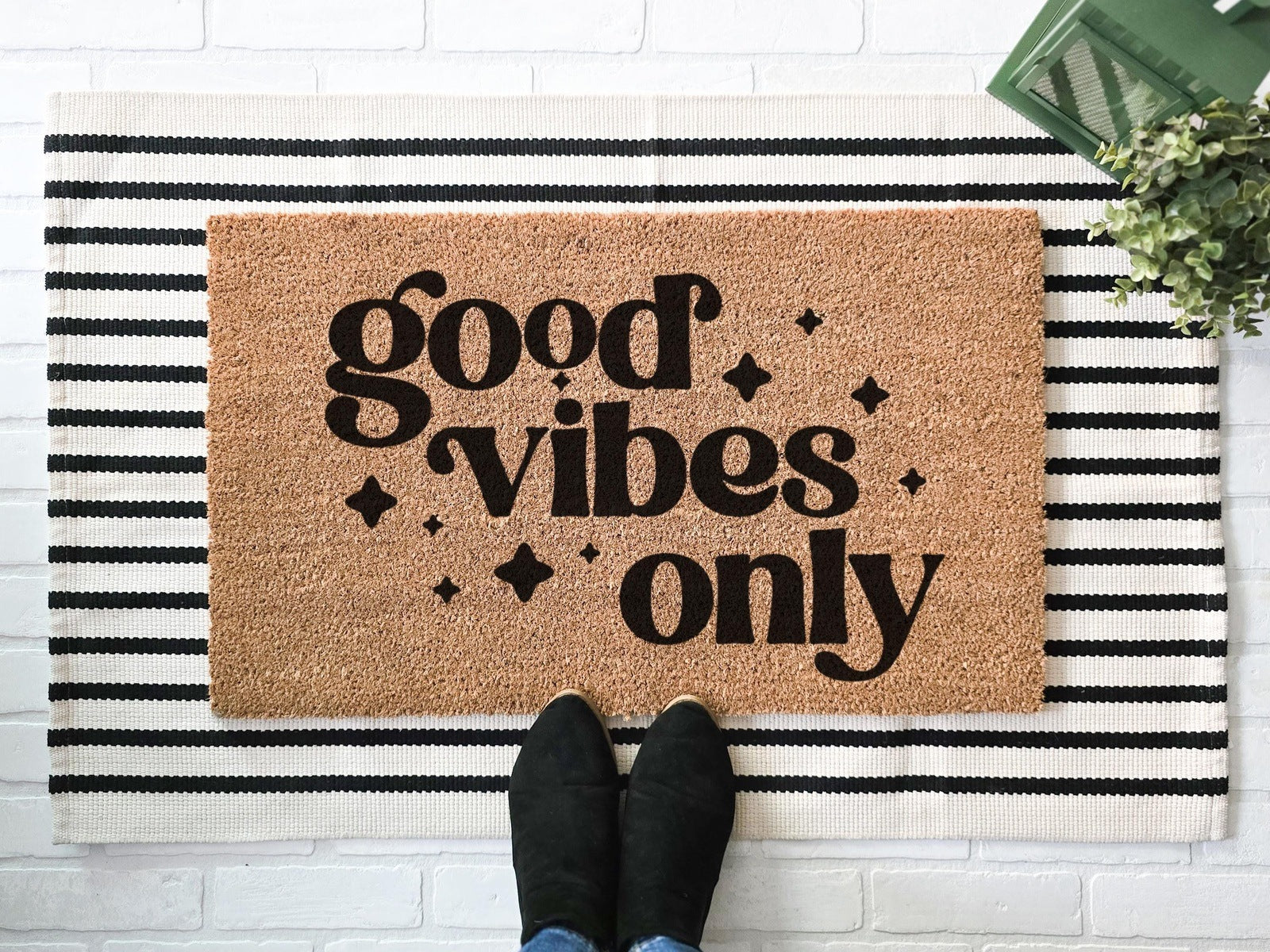 Good Vibes Only Doormat