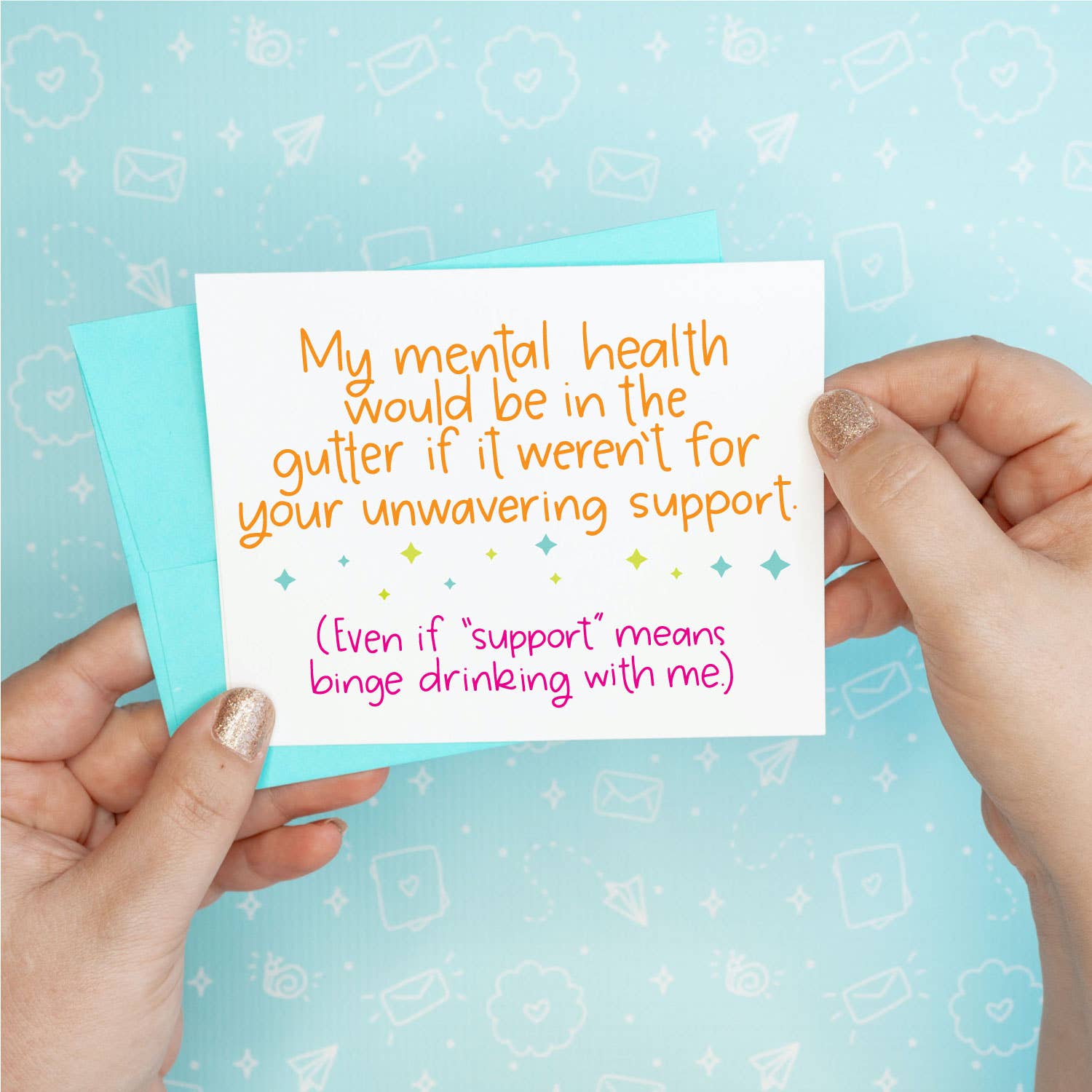Mental Health Funny Greeting Card