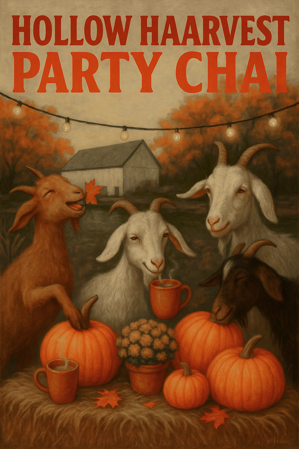 Hollow Haarvest Party Chai™️ 9 oz Soy Candle