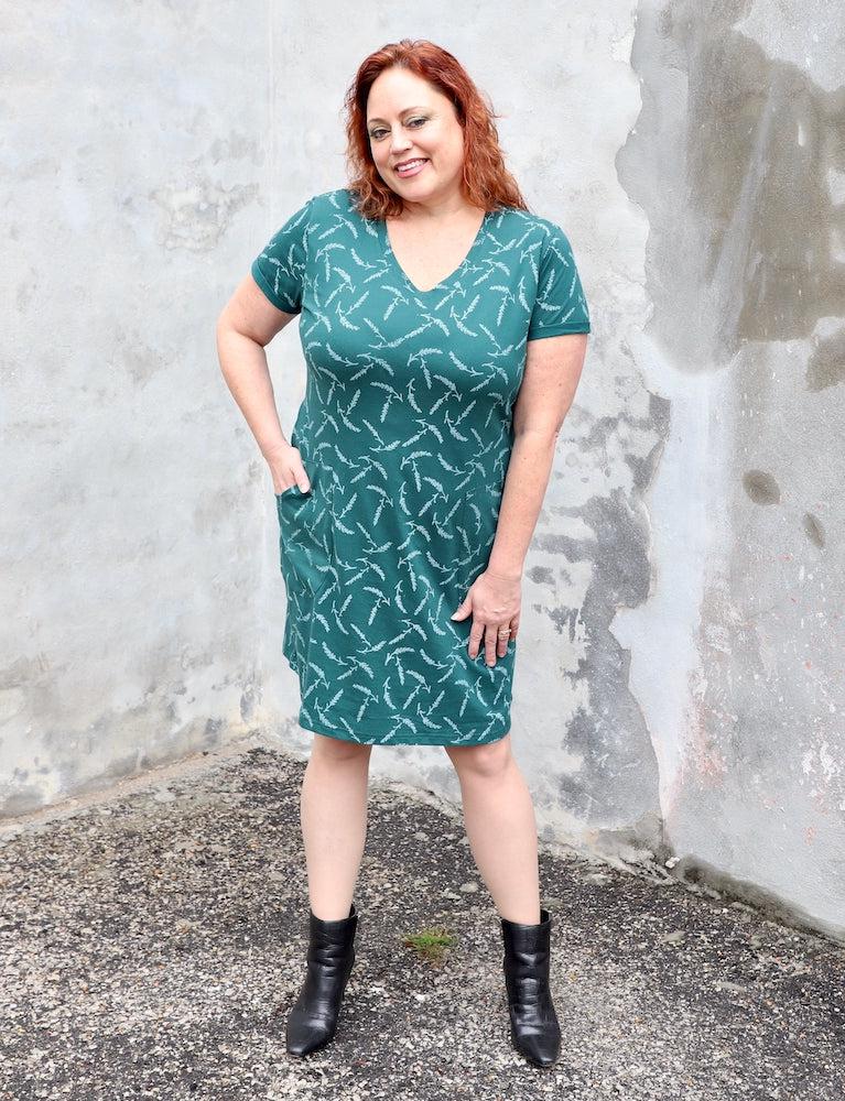 Forest Organic Shift Dress