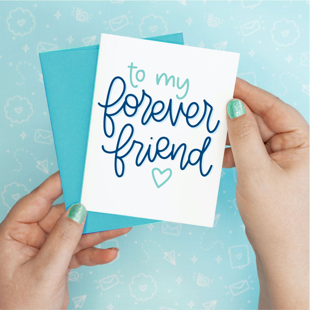 Forever Friend Friendship Funny Greeting Card