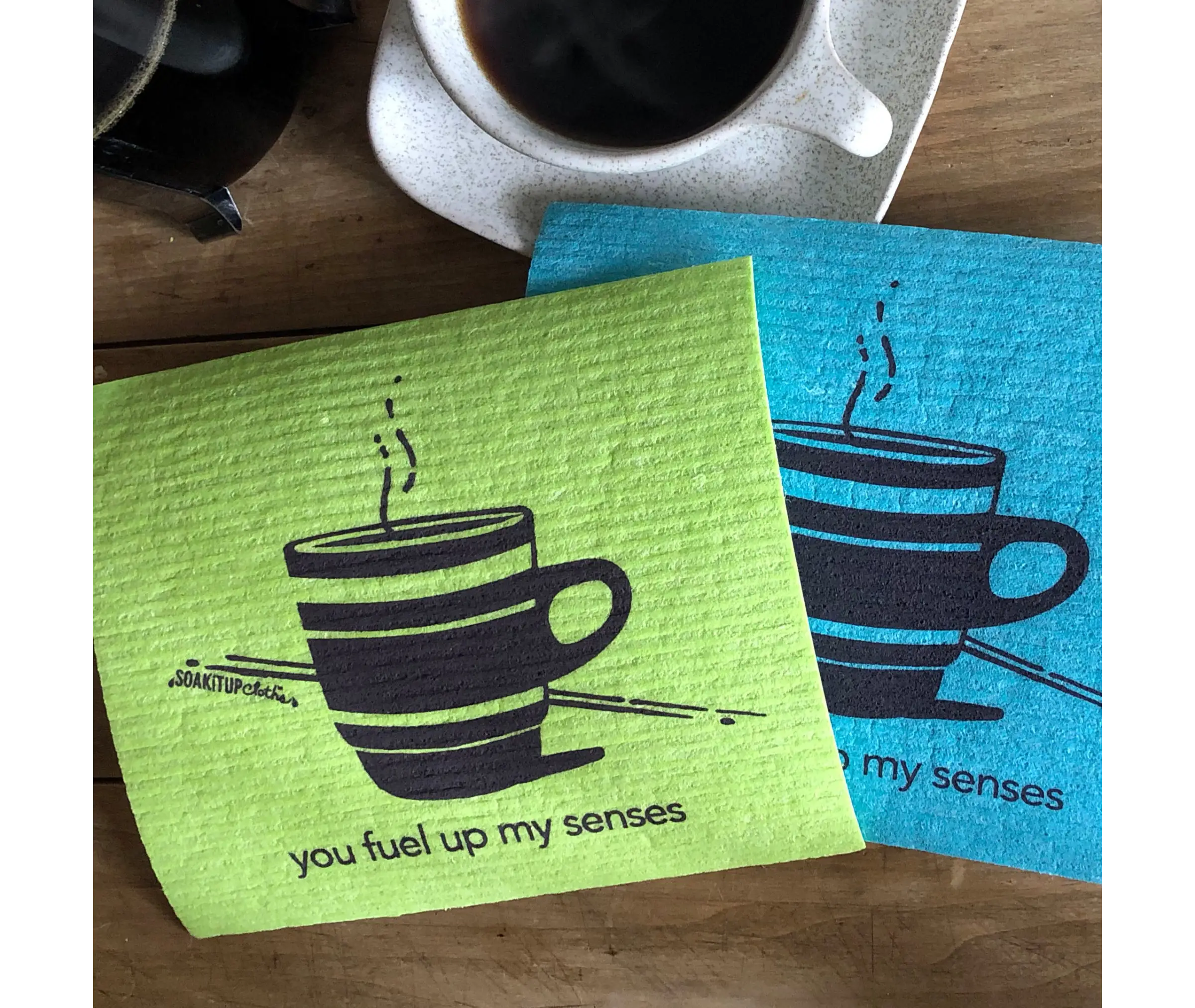 you fuel up my senses—coffee in apple