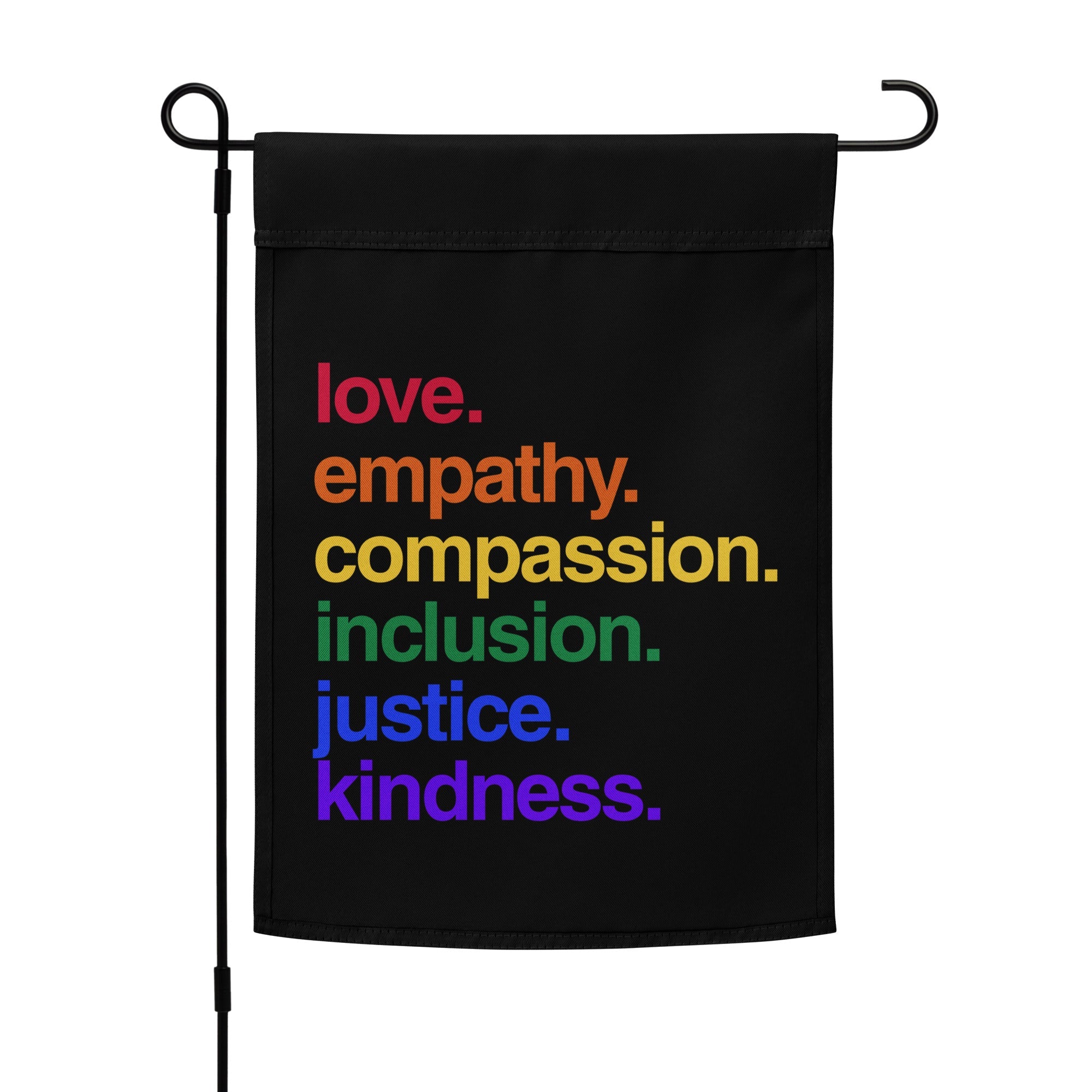 'Kindness Is' Pride Garden Flag