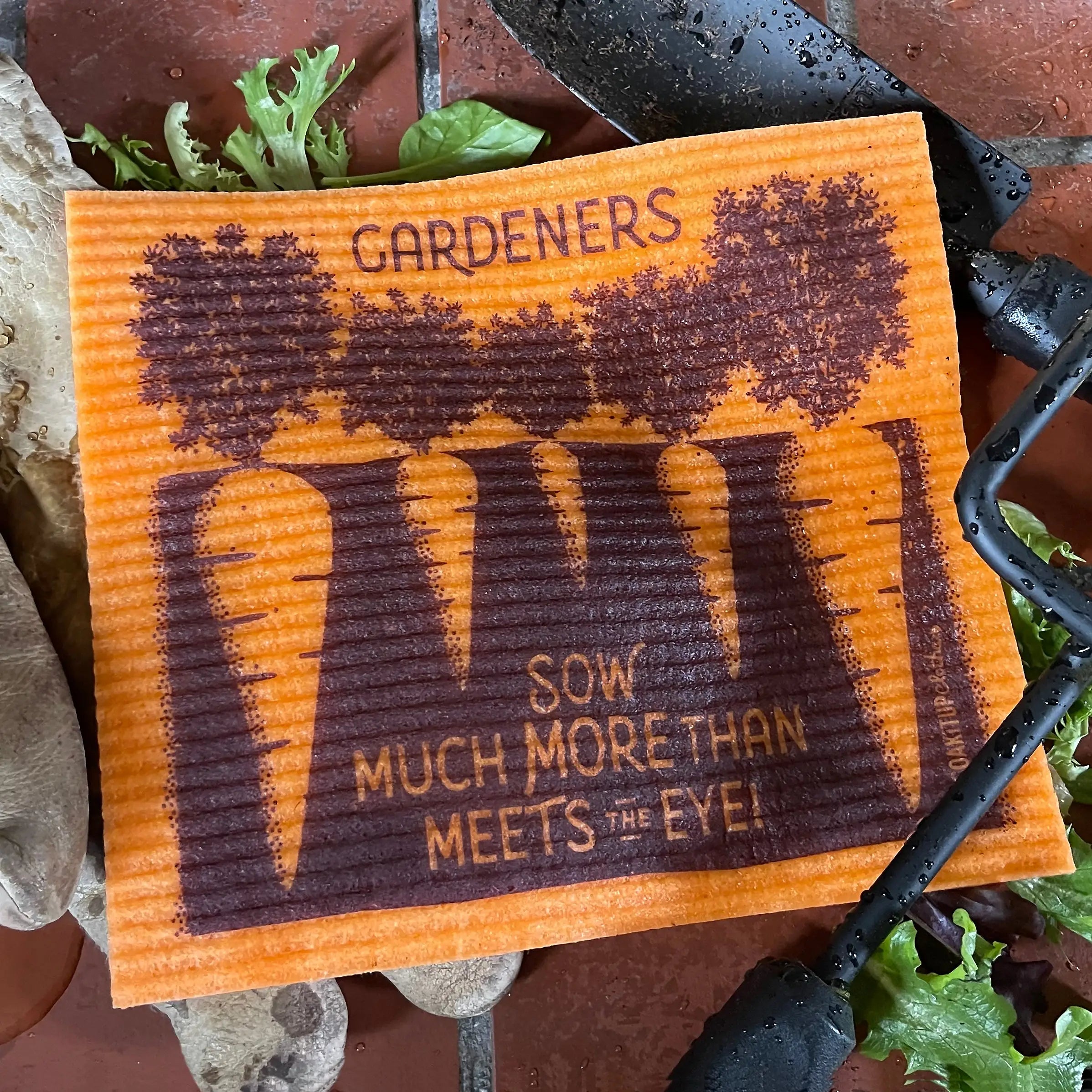 Gardeners Sow Much More than Meets the Eye! Swedish Dishcloth | Soak iT Up