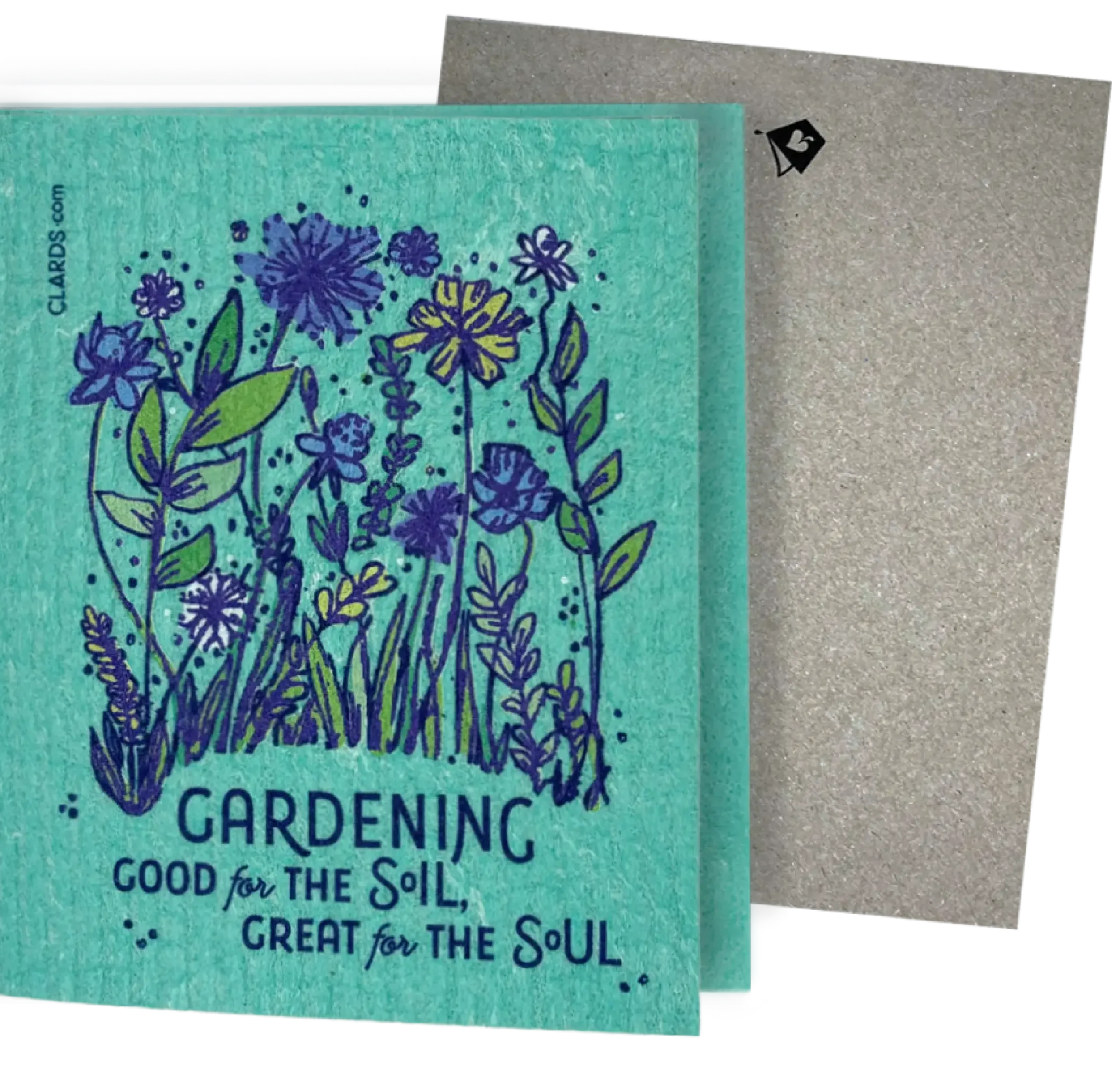 Gardening great for the SOUL—Greetings turns into a Swedish Sponge | Soak iT Up Clard®
