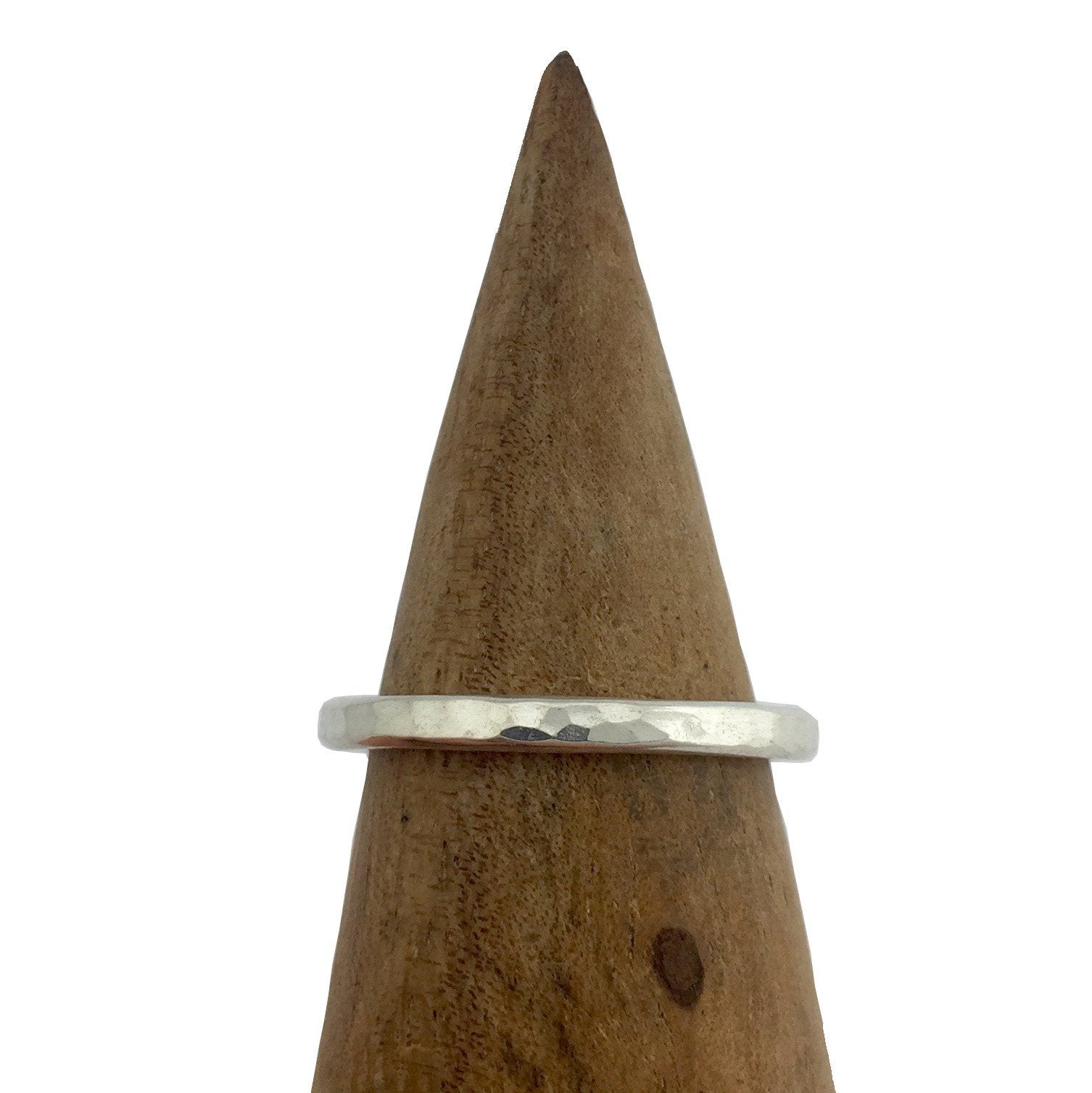 Hammered Stacking Ring