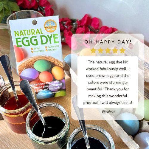 Natural Easter Egg Paint & Dye Set