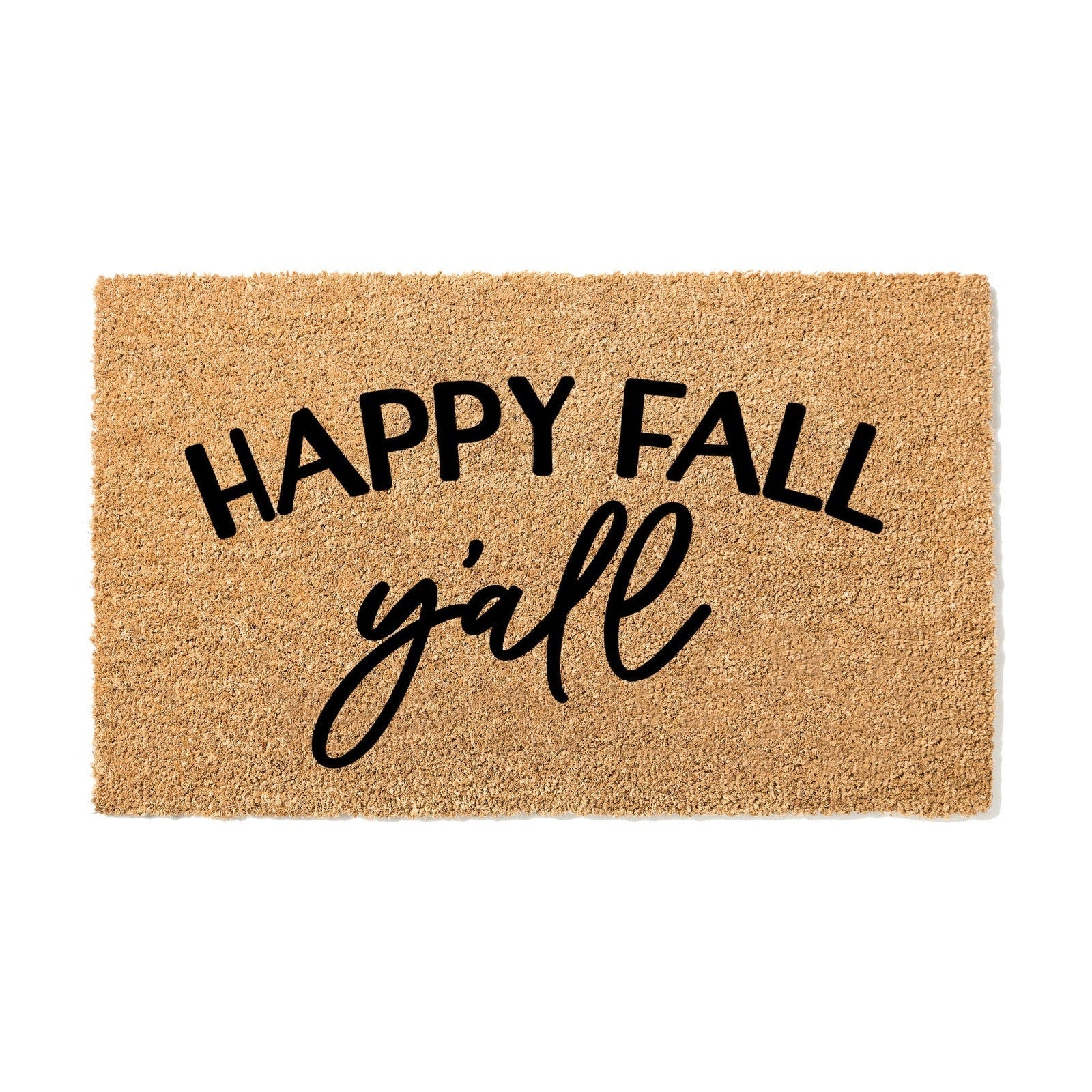 Happy Fall Y'all Doormat