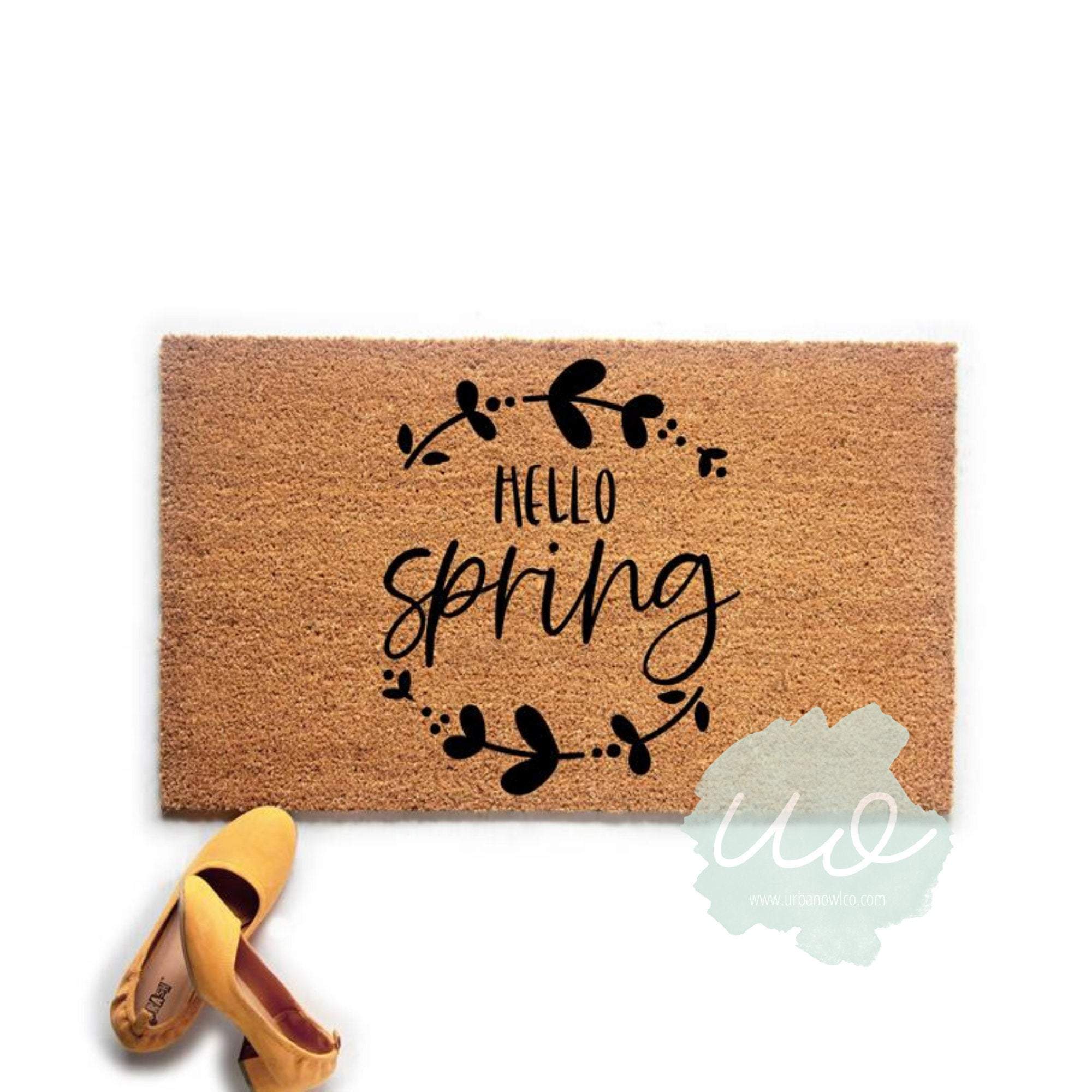 Hello Spring Doormat