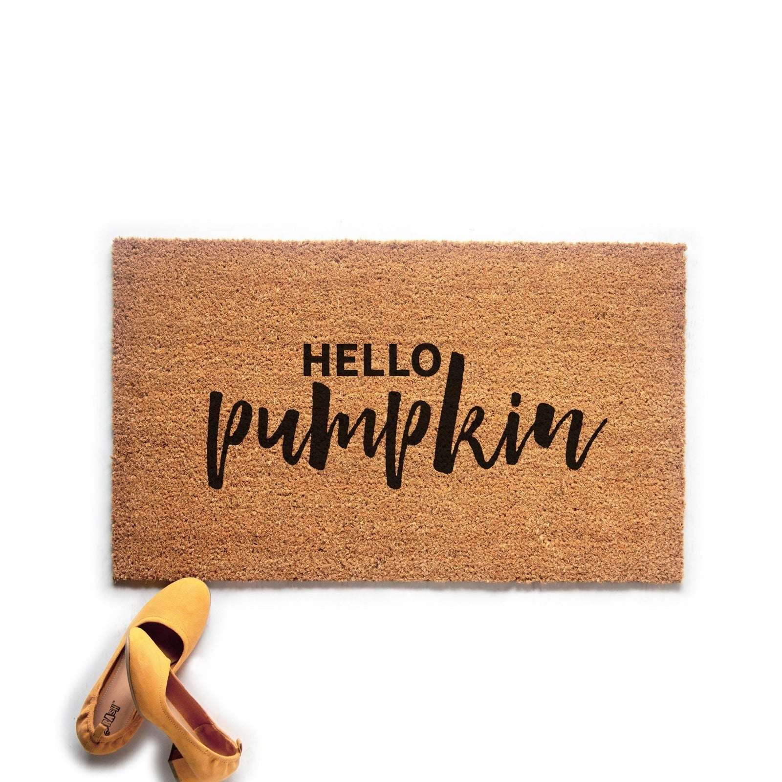Hello Pumpkin Doormat