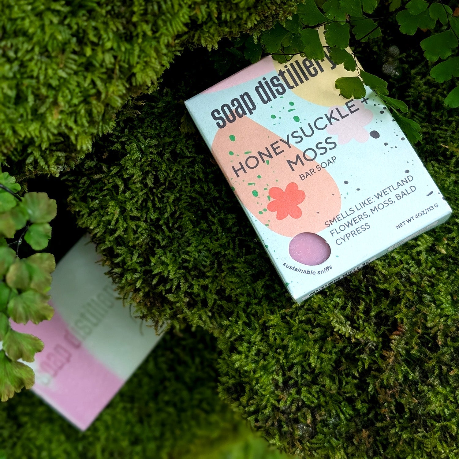 Honeysuckle + Moss Bar Soap