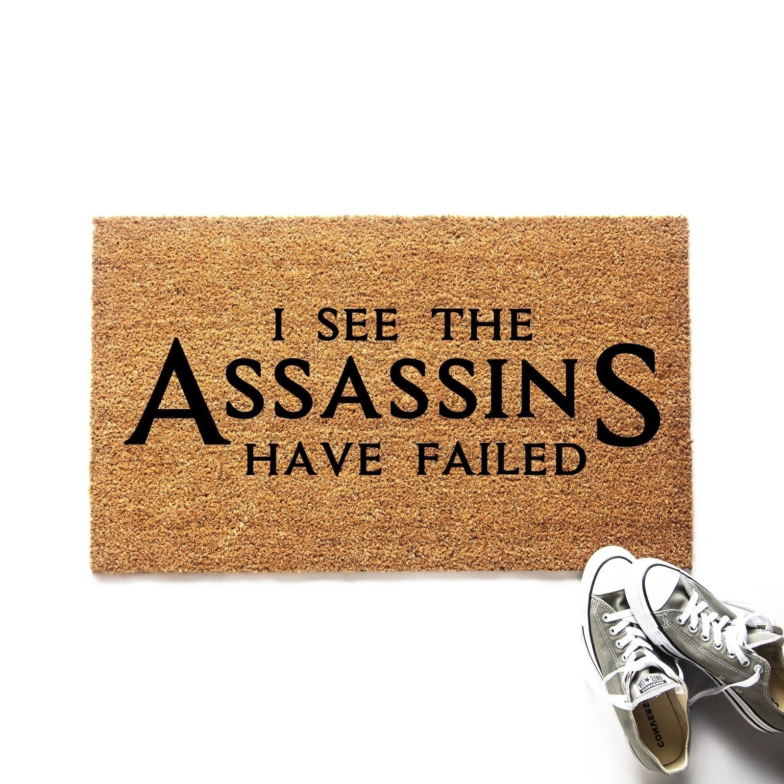I See the Assassins Have Failed Doormat