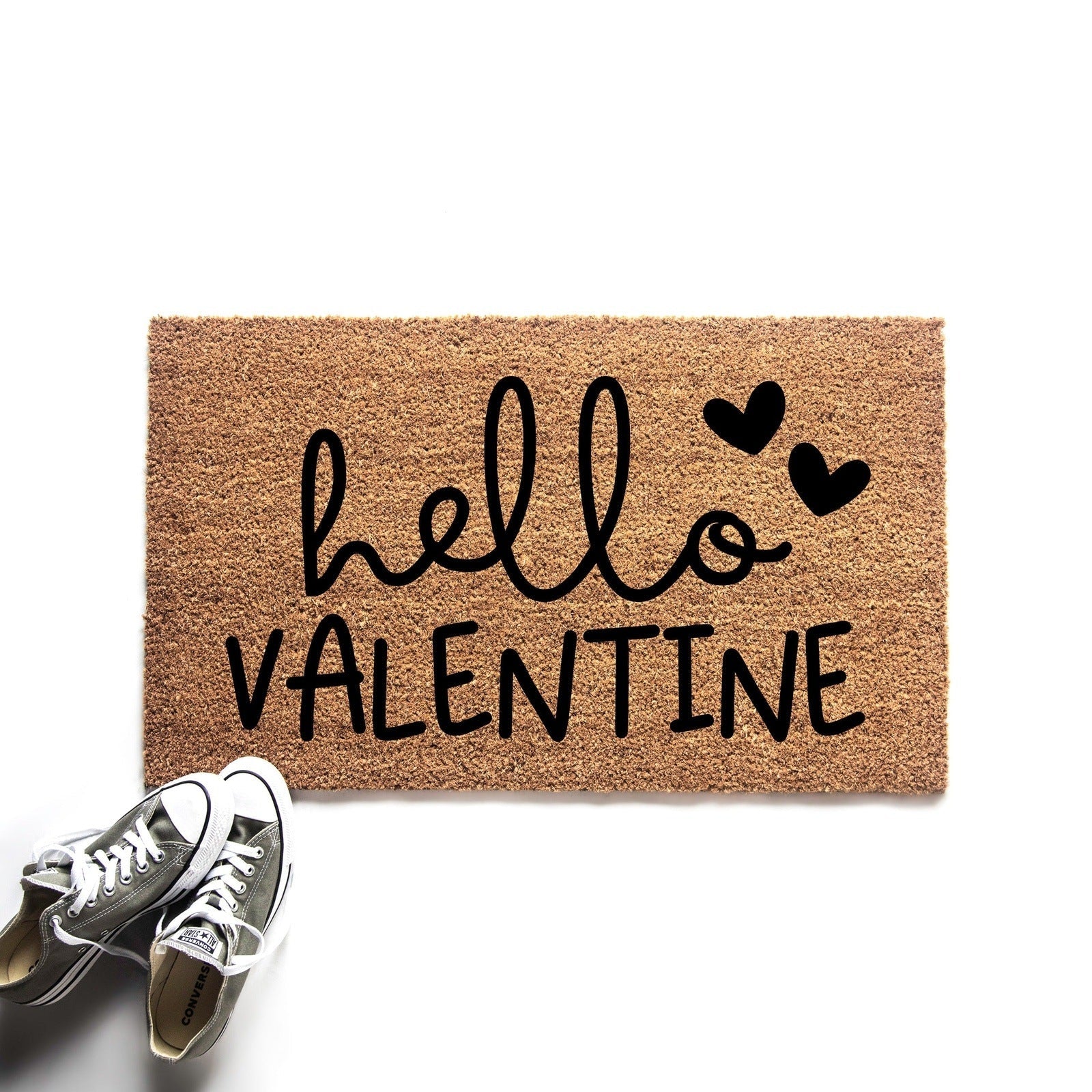 Hello Valentine Doormat
