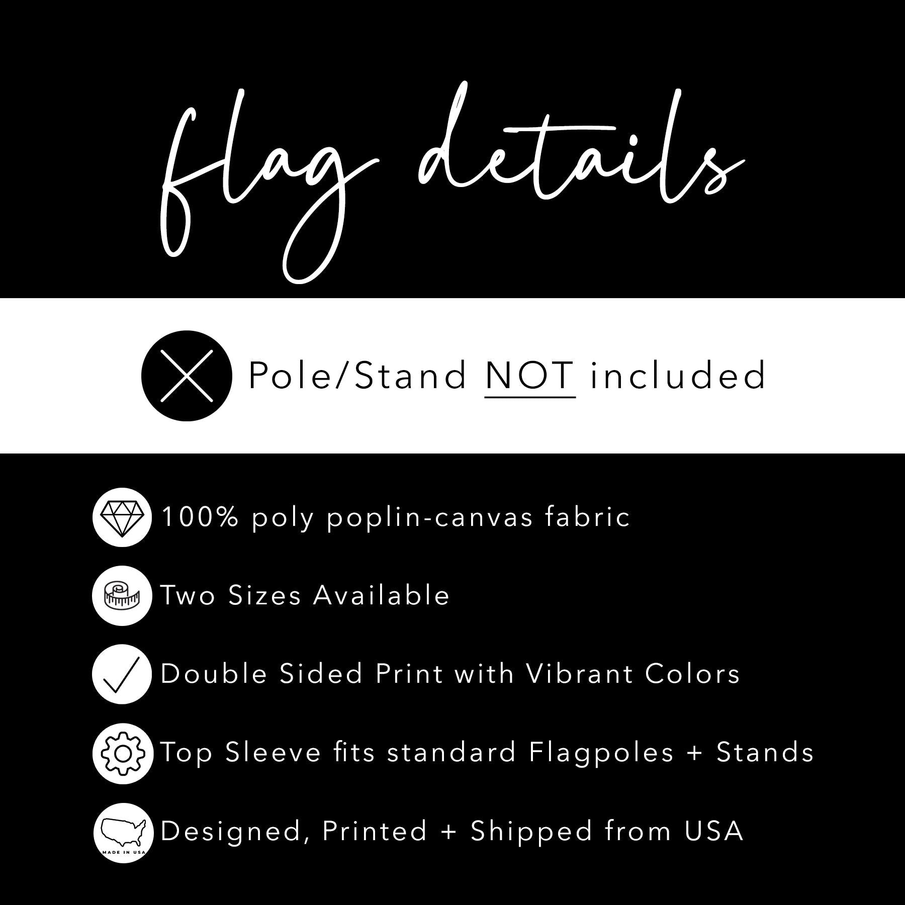 Stars Stripes and Human Rights Retro Flag