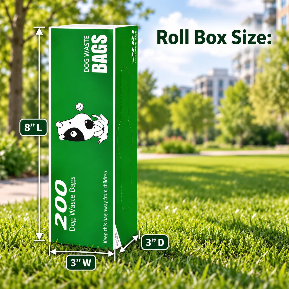 20% Recycled Roll Bags