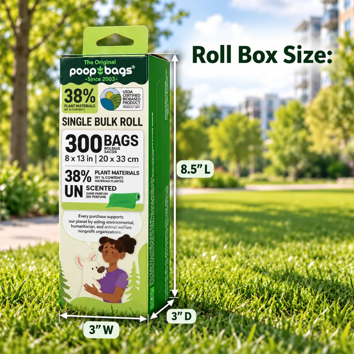 38% Plants Roll Bags