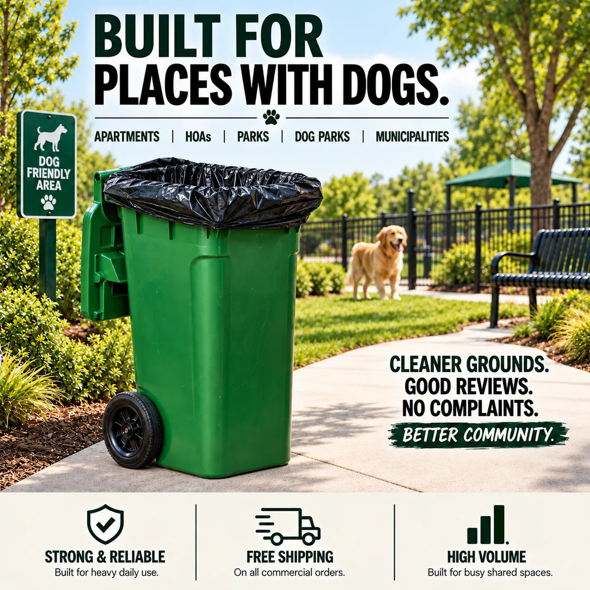 38% Plants - 45 Gallon Trash Can Liners