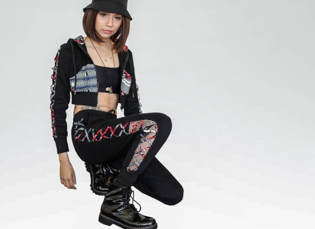 Awa Mesh Joggers Pants  | African print joggers