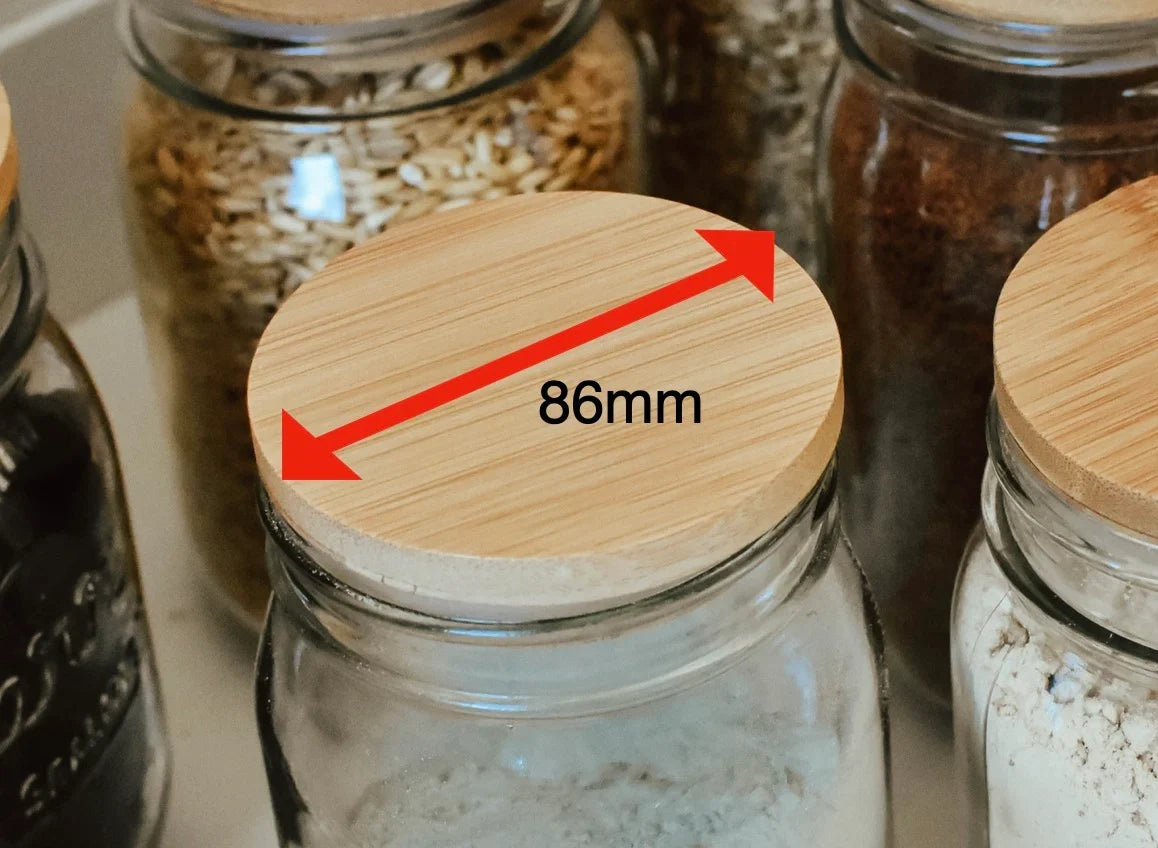 Bamboo Jar Lids
