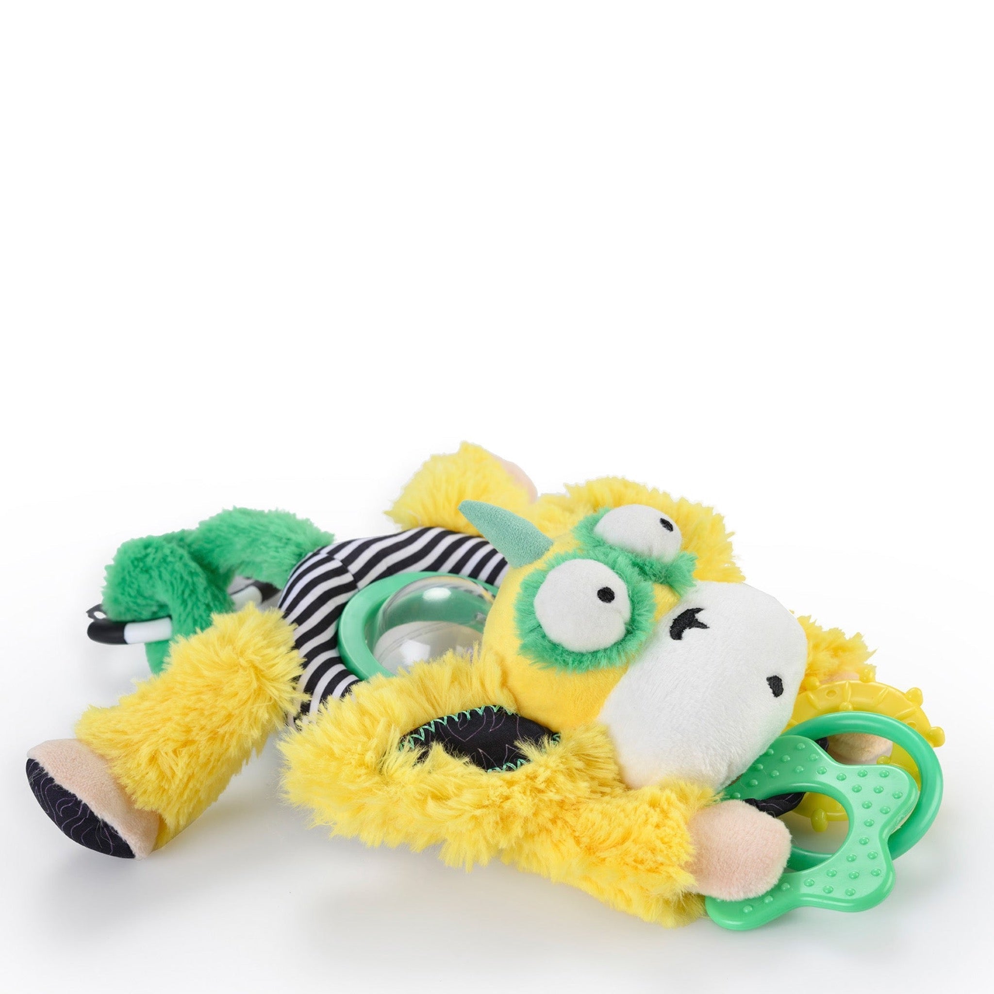 Inklings BabyMarley the Monkey Spin Belly Hanging Activity Toy - Stroller Clip | Ages 0-12 months