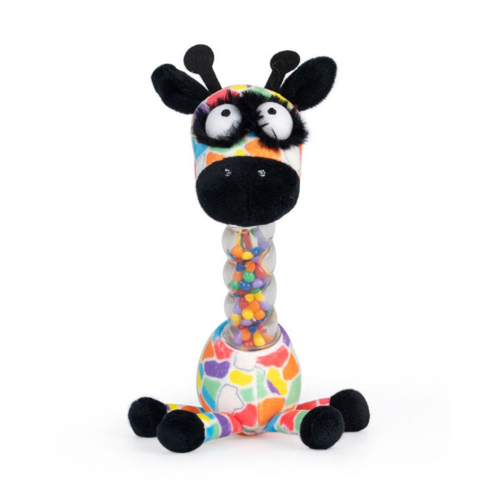 Jaffy the Fringe Footed Giraffe Hand Rattle Jingle Jangle Activity Toy