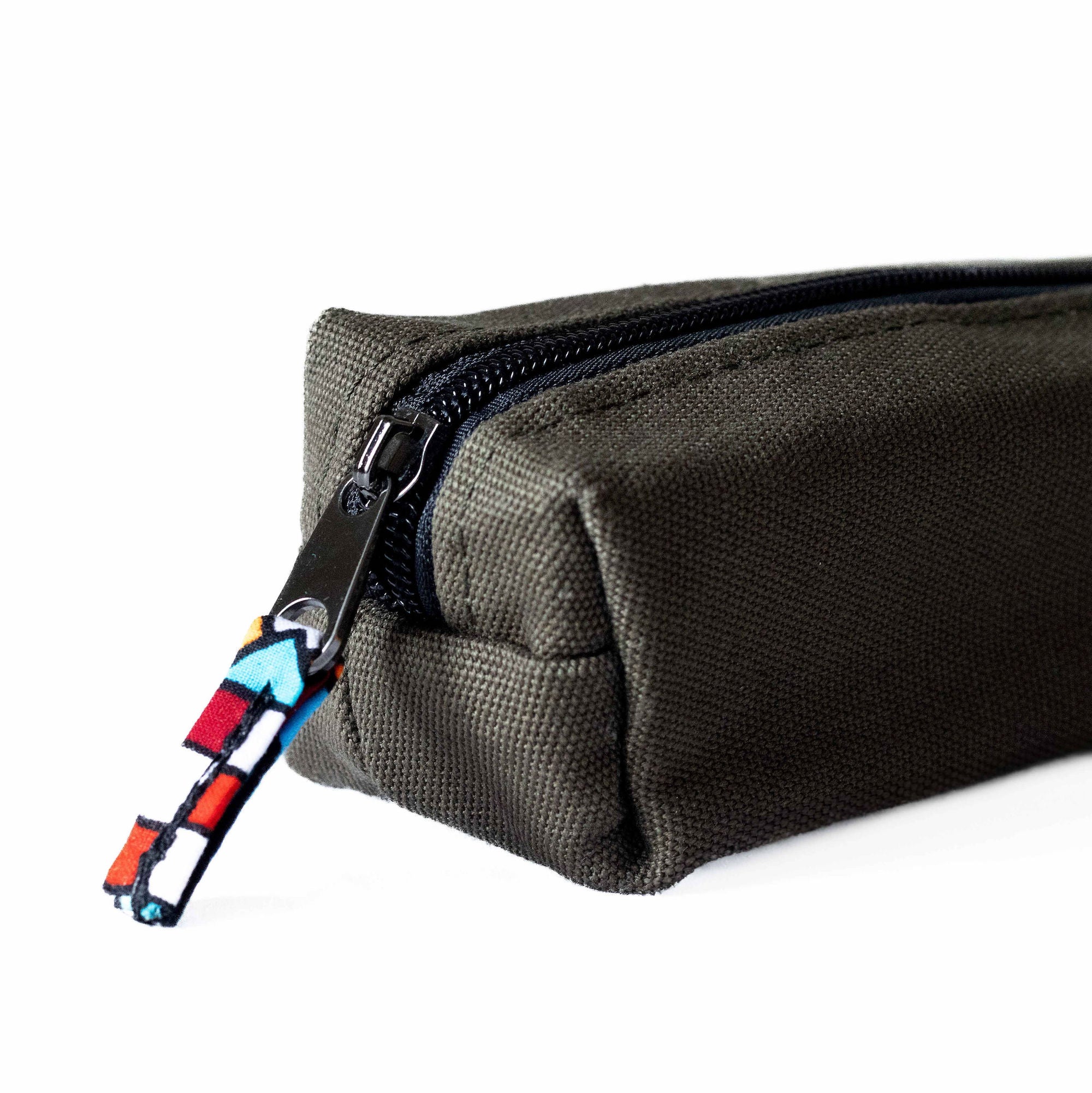 Canvas Pencil Pouch Bag, Everyday Pencil Case