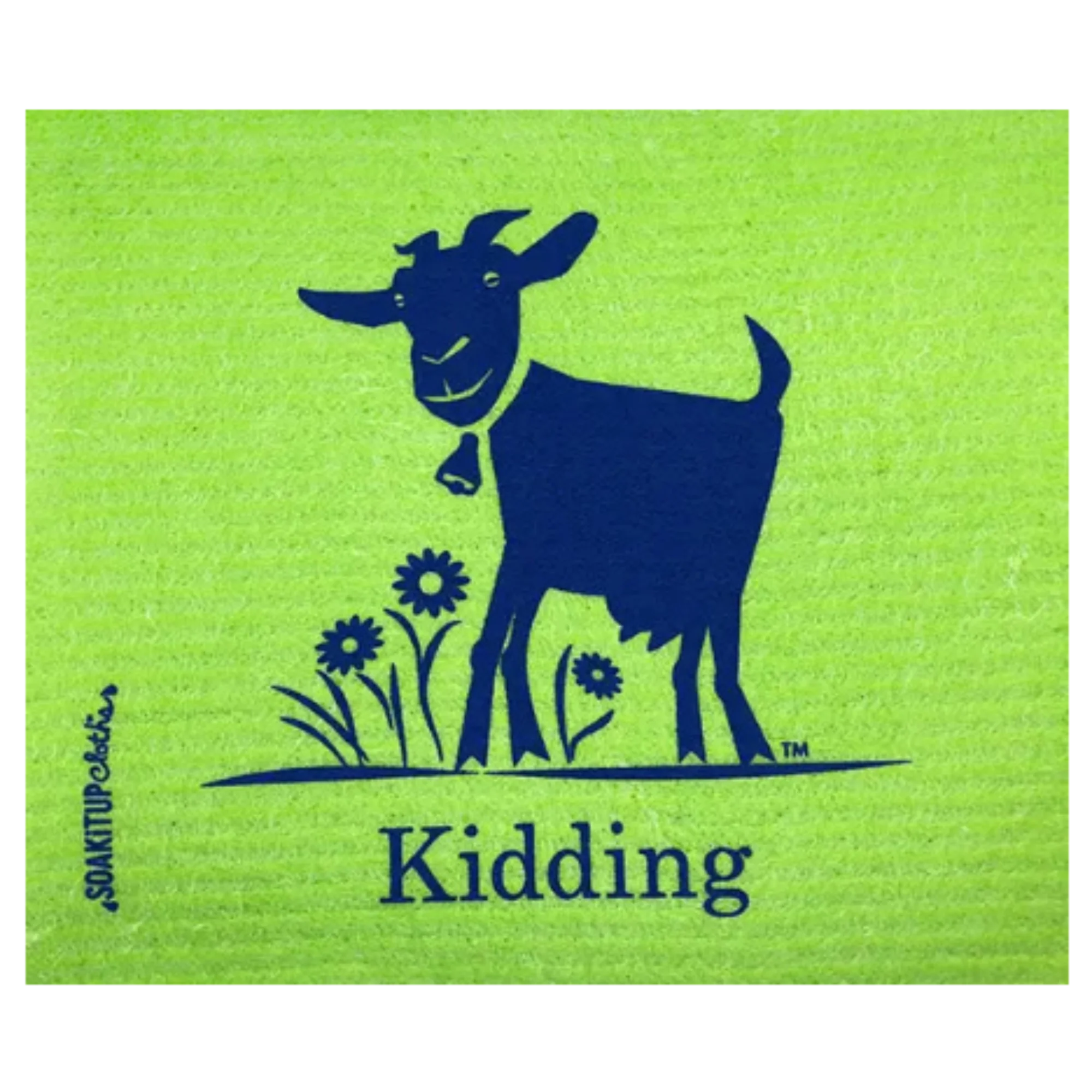 Kidding Goat | Eco-friendly Swedish Dishcloth- Soak iT Up