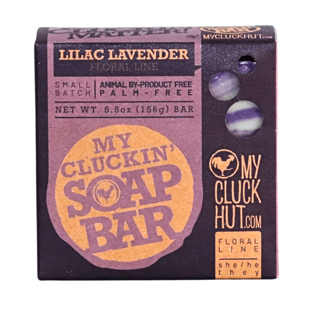 Lilac Lavender | My Cluckin' Soap Bar