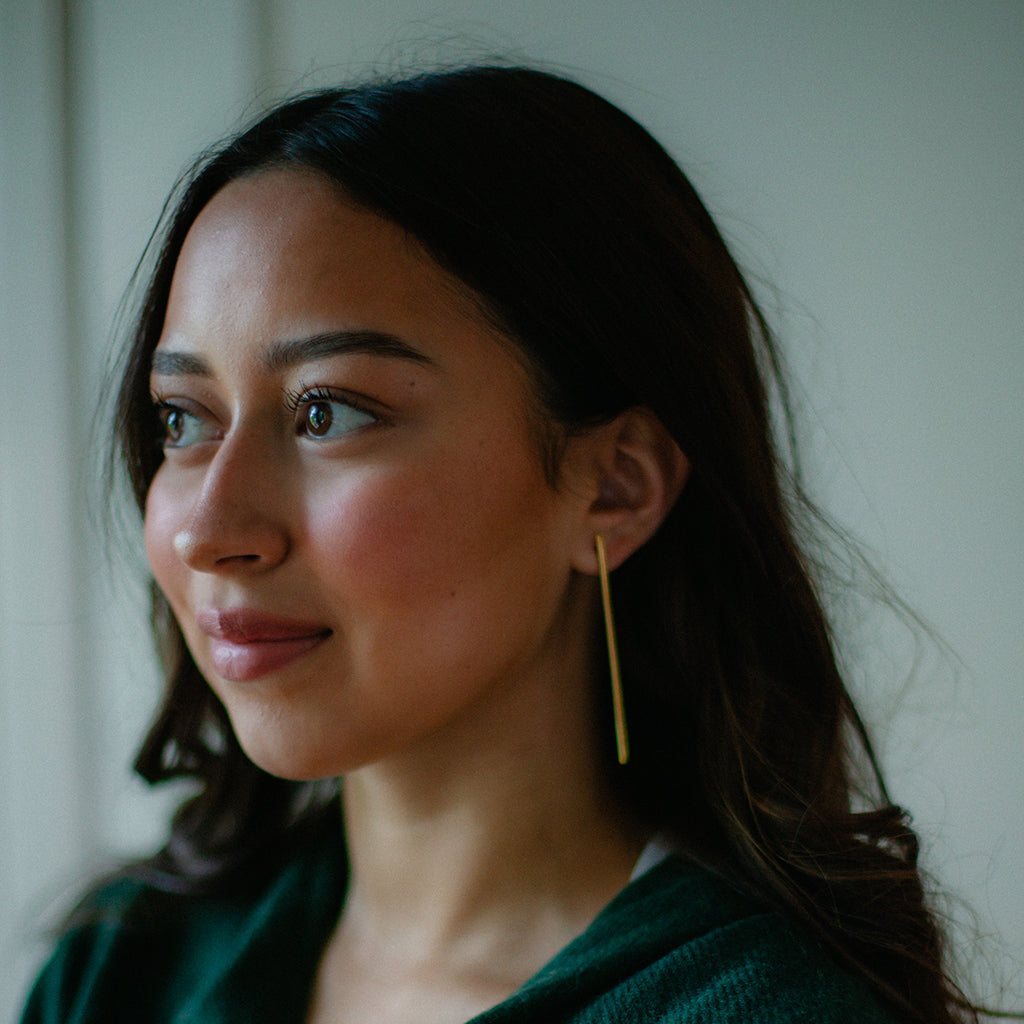 Minimal Bar Earrings