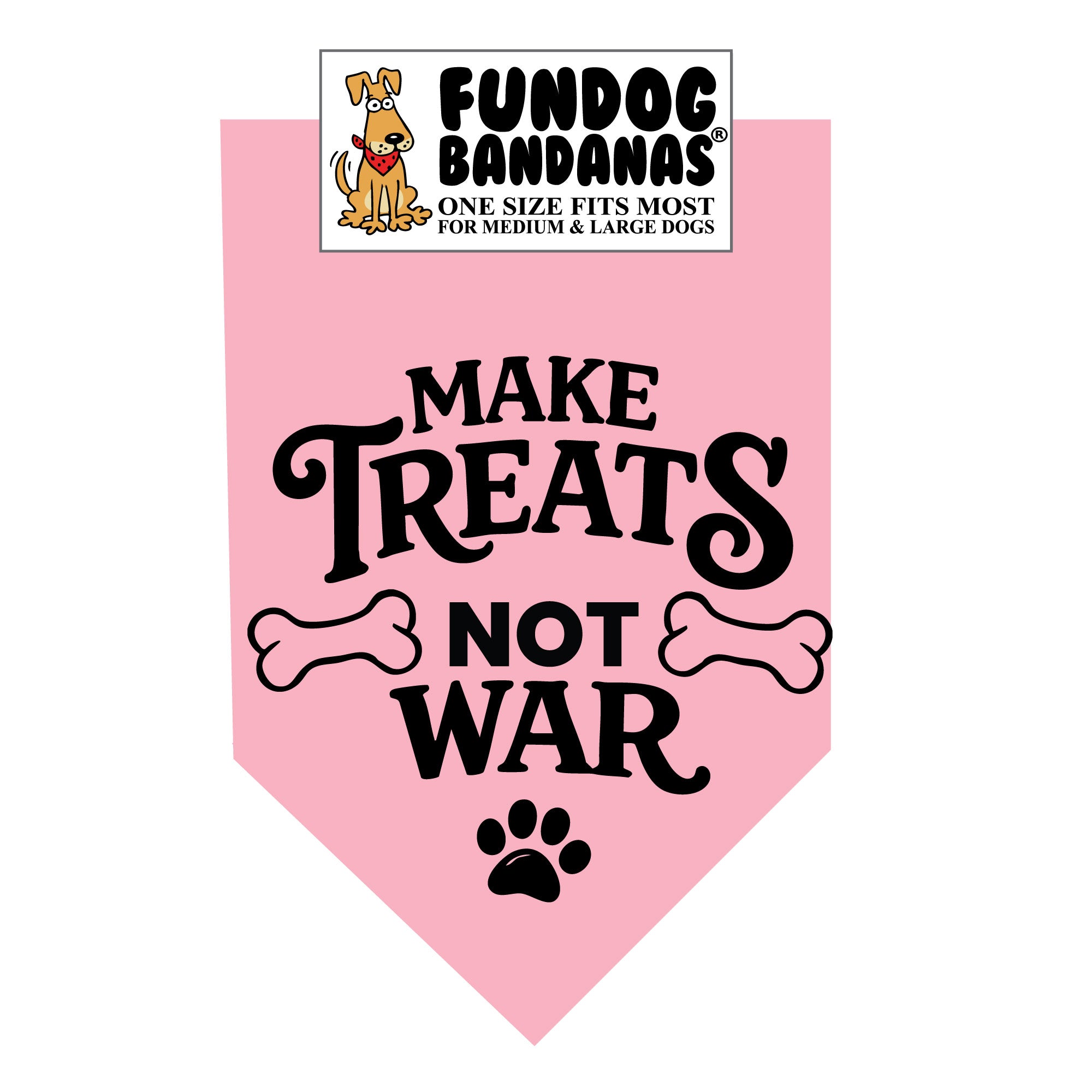 Make Treats Not War Bandana