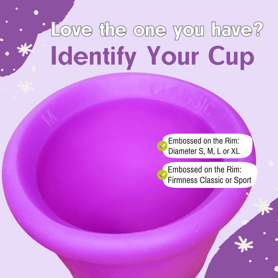 MeLuna High Cervix Menstrual Cup | Classic or Sport | High Cervix Handle