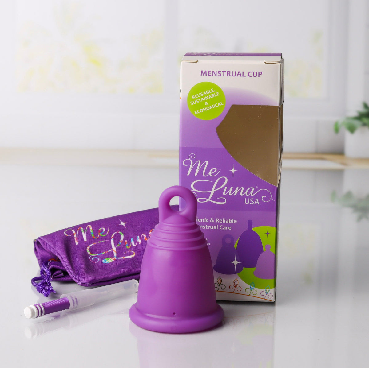 MeLuna Menstrual Cup | Classic | Ring Handle