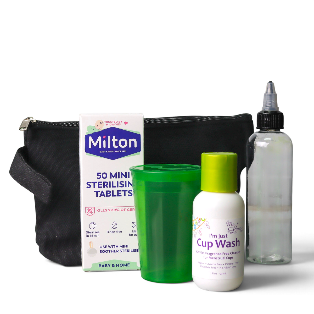 Travel Menstrual Cup Cleaning & Sanitizing Kit