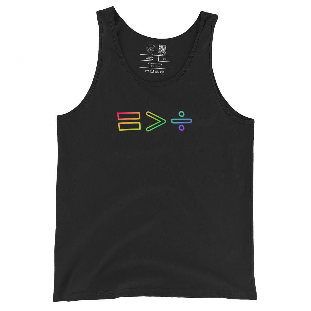 Equality Greater Than Division Classic Tank