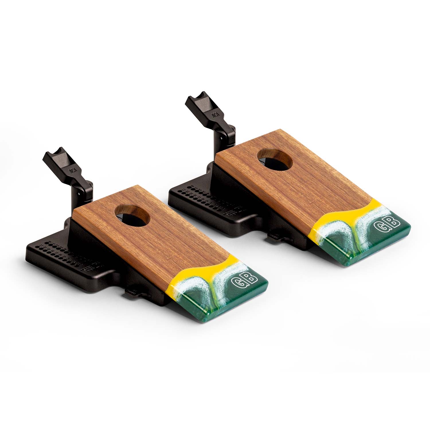 Mini Tabletop Resin Cornhole Set | Gameday Collection